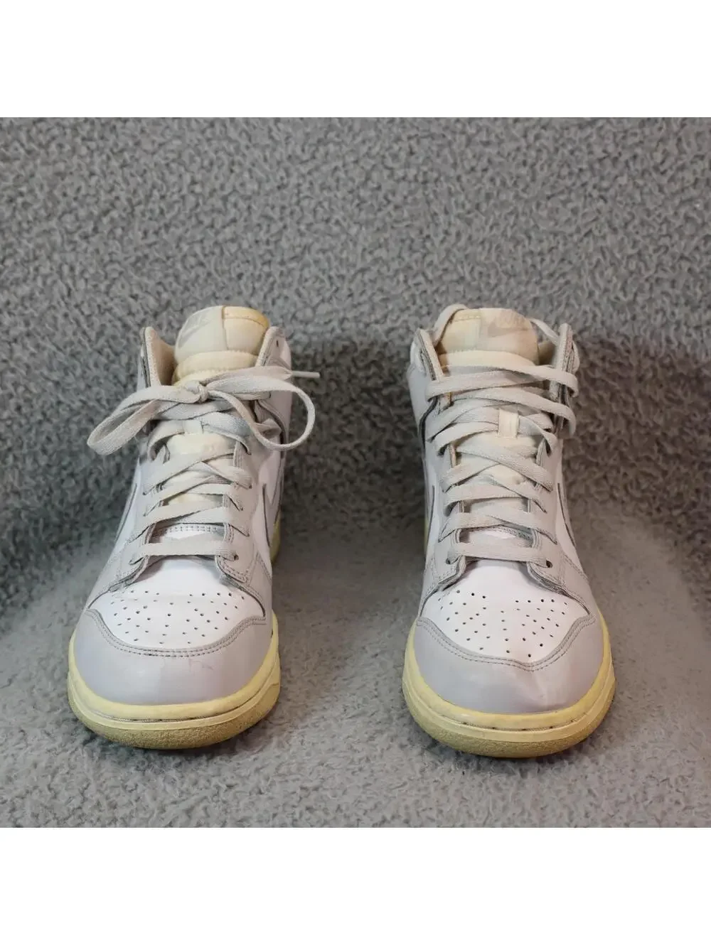 Nike Dunk High Vast Grey GS Sneakers 7Y DB2179-101 7 Youth